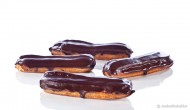 Chocolade Eclair Banketbakkersroom afbeelding